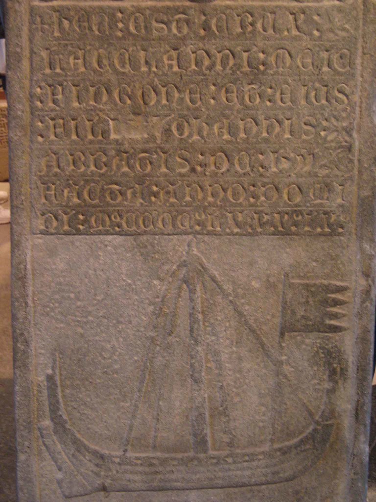 Base of the MacKinnon cross shaft At Iona Abbey alexander_boden