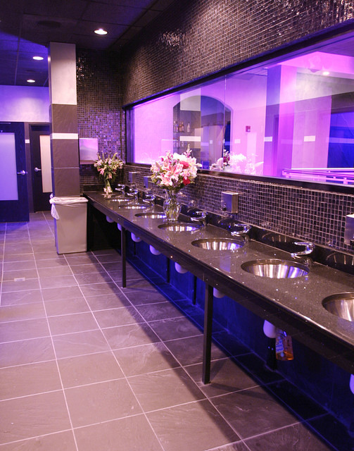 Bathroom with TwoWay Mirror StephyGem Flickr