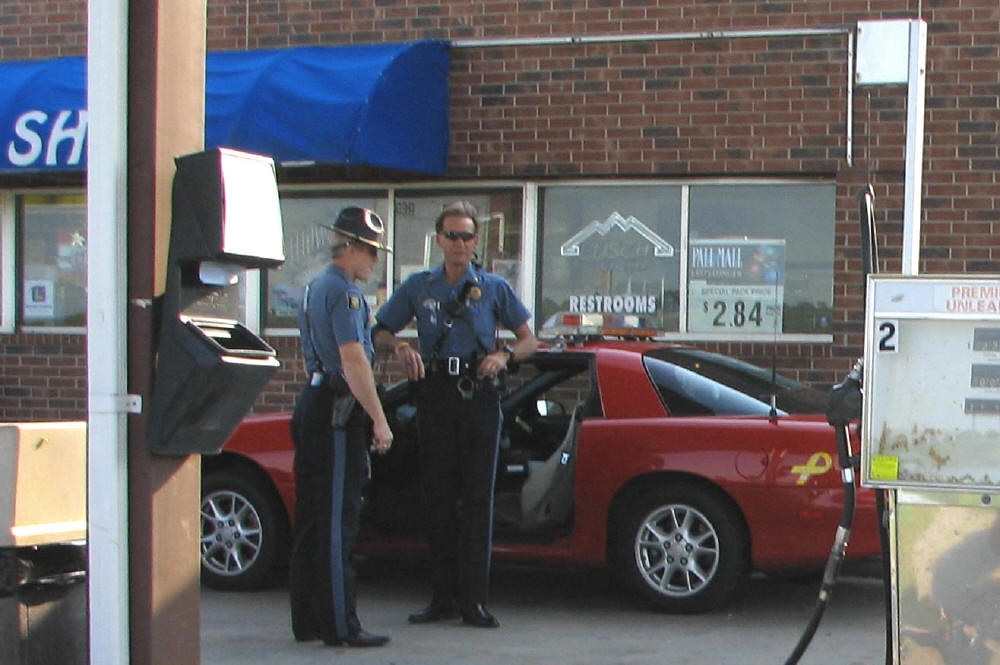 Kansas Troopers (with stare) 1 Alma, Kansas Alexei & Verne