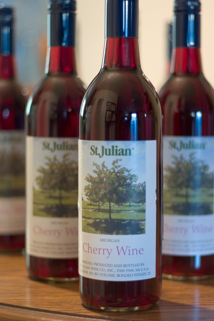 Stash St. Julian Cherry Wine I brought back some St. Juli… Flickr