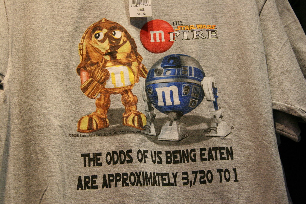 M&M Star Wars TShirt M&M Star Wars TShirt from M&M World… Flickr