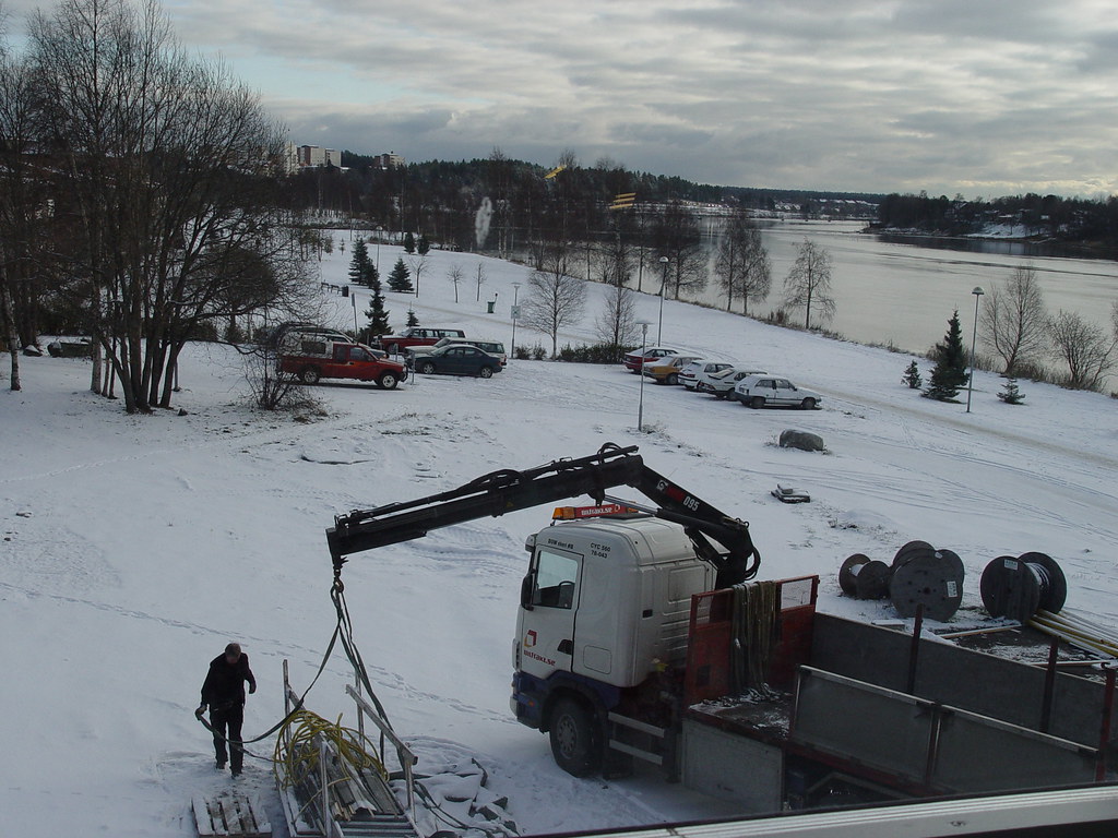 it's winter. in october that`s the view from my spot i… Flickr