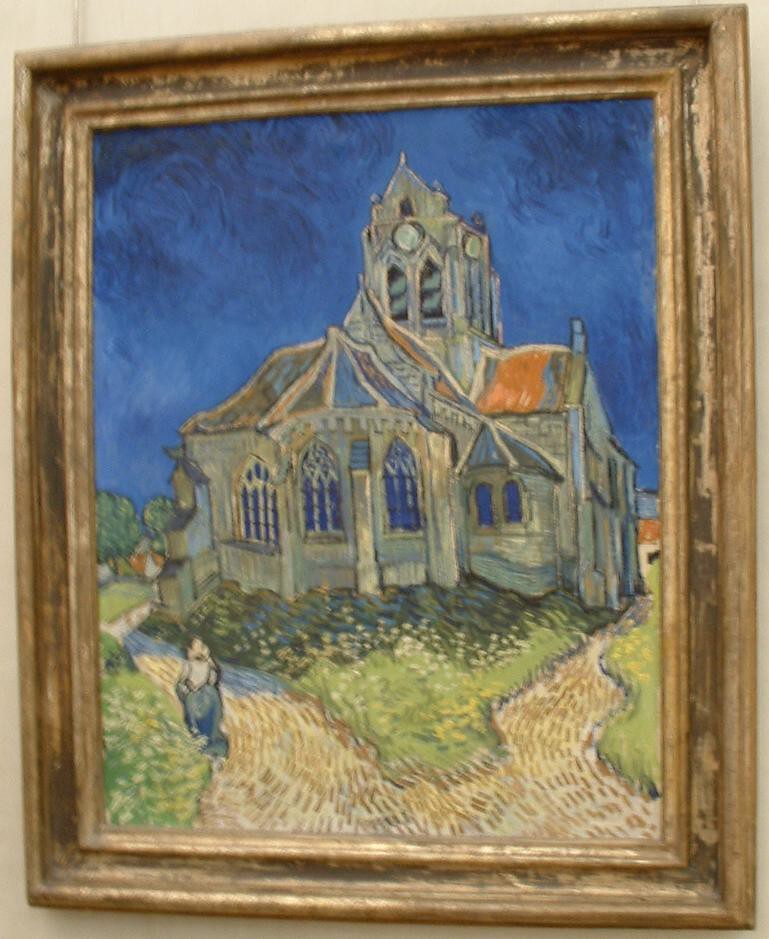 Van Gogh Painting Musée d'Orsay. Paris, France. Nov., 2005… Happy A