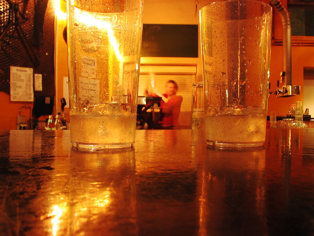 vodka on plastic some cheap vodka on ice in disguisting pl… Flickr