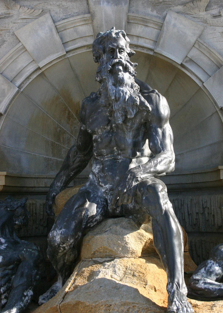 Neptune Fountain, Library of Congress King Neptune, the Ro… Flickr