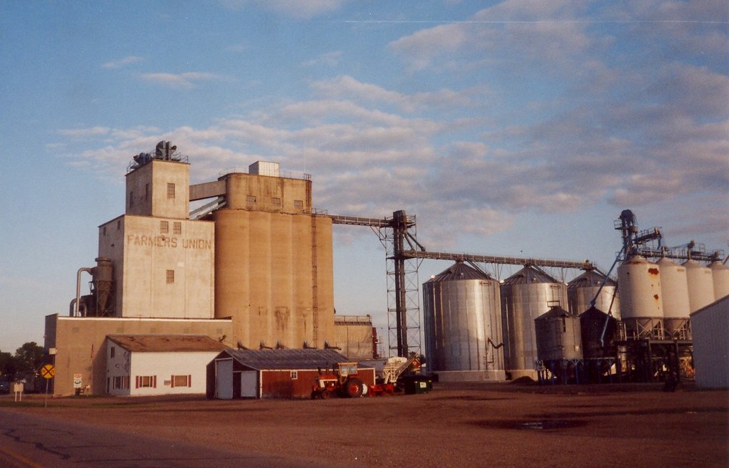 North Dakota Grain Mill Located in Buxton, North Dakota. H… Flickr