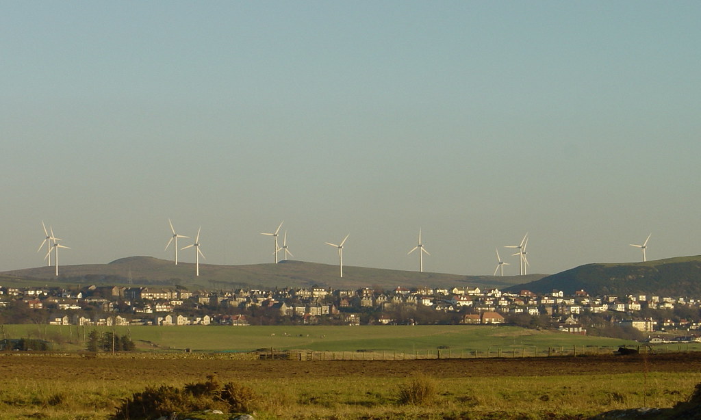 Wind Power The village of West Kilbride and it's wind farm… Flickr