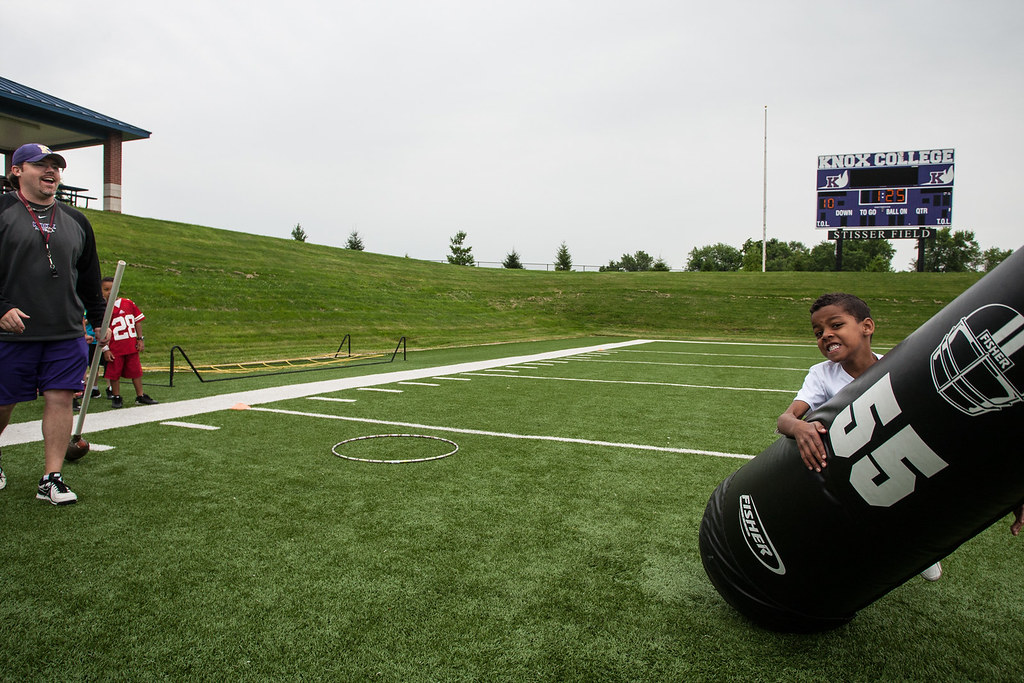 Galesburg JFL Football Camp Knox College assistant footbal… Flickr