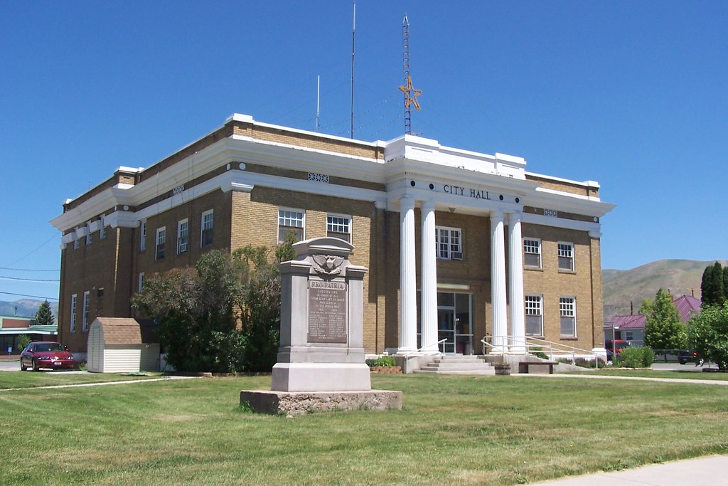 Montpelier City Hall Montpelier, Idaho J. Stephen Conn Flickr