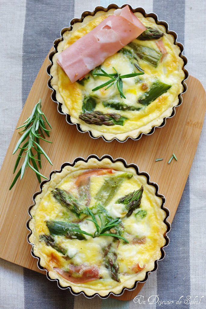 Asparagus, ricotta and mortadella quiche Recipe and story … Flickr