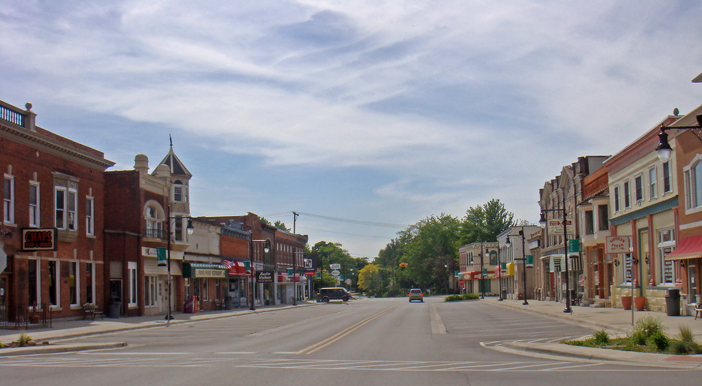 Downtown Armada Michigan Downtown Armada was very quiet on… Flickr