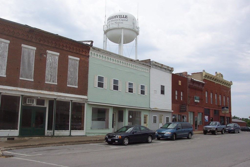 Griggsville Illinois Griggsville, Illinois, "The Purple Ma… Flickr