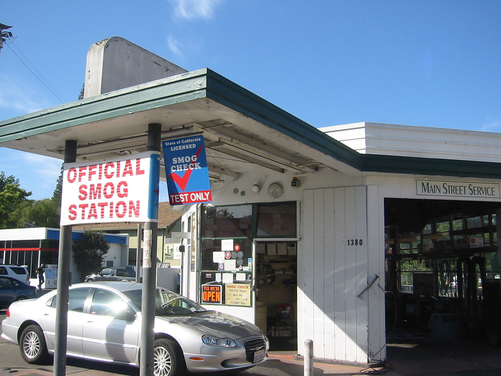 Gas station, St. Helena, Napa Valley, California Shawn W Flickr