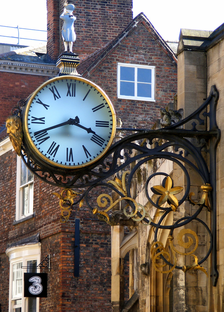 York clock York has many fine clocks overlooking the medie… Flickr