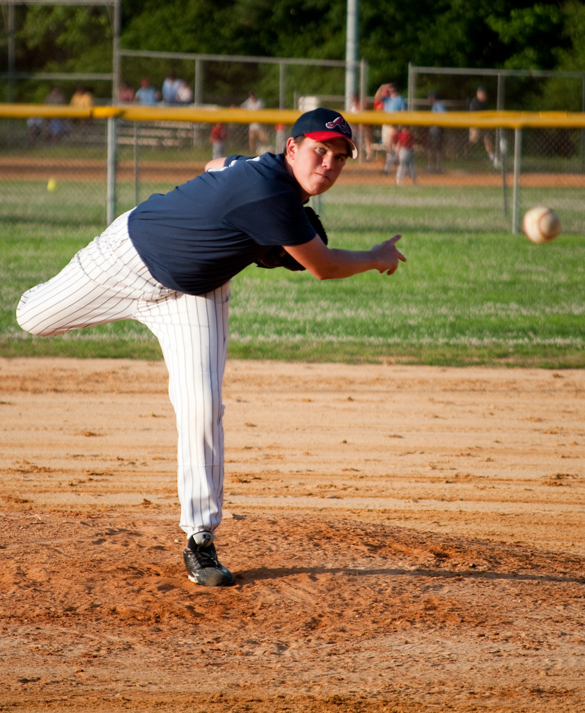 Brave Pitch I shot a local youth baseball game last week. … Flickr