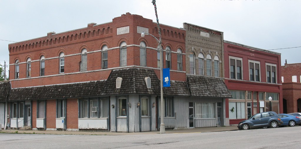 Chelsea Bank Building Chelsea OK Lance Taylor Flickr