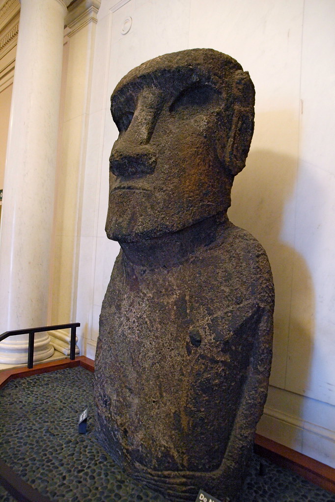 Easter Island carved head, National Museum of Natural Hist… Flickr