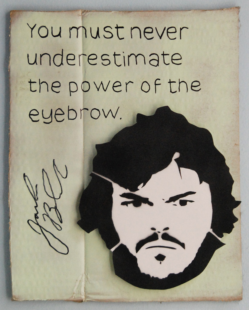 Favourite Celebrity Quote no. 611 Jack Black idiom Titl… Flickr