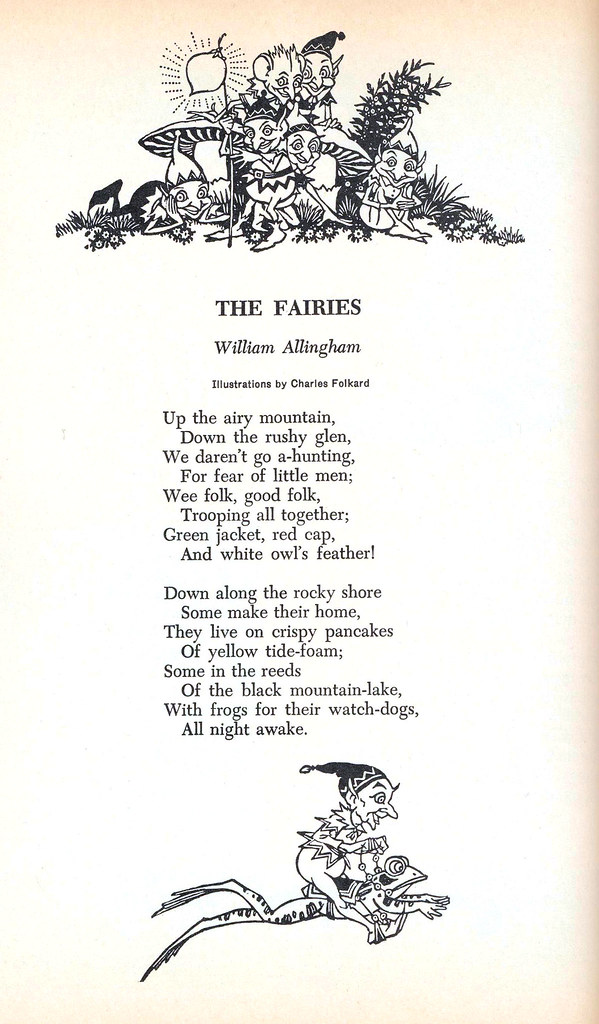 the fairies poem illustration Google Search Fairy quotes, Poems
