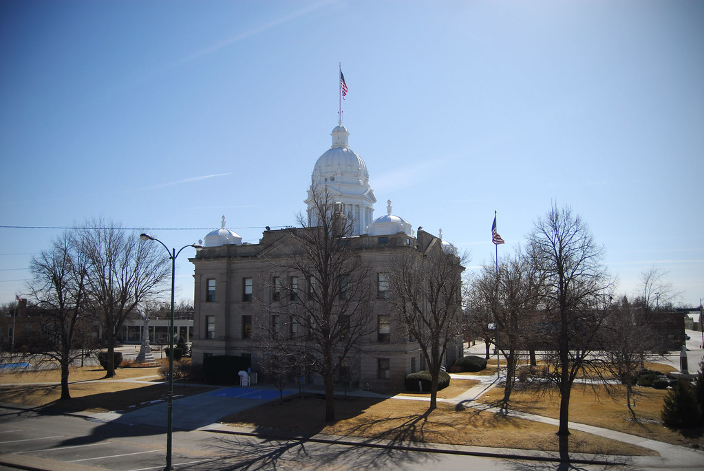 Minden courthouse North side of the square Minden, NE take… Flickr