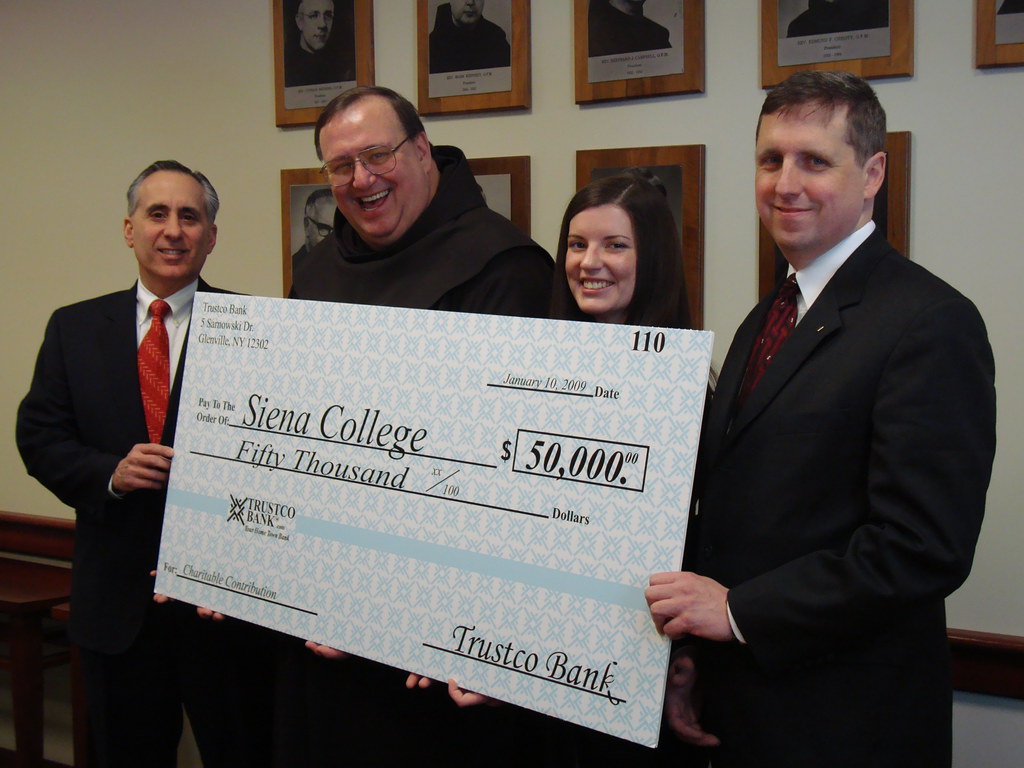 Trustco Bank Gives 50,000 Left to Right John D'Argenio, … Flickr