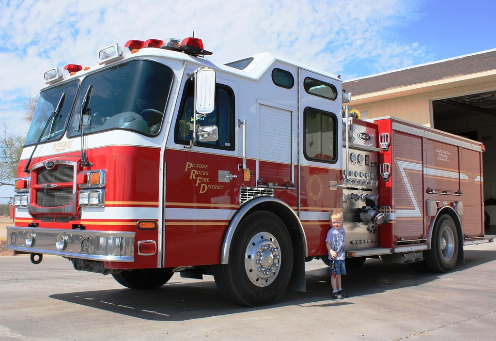 PRFD Fire Truck Picture Rocks Fire Truck Brian Fatura The AZ