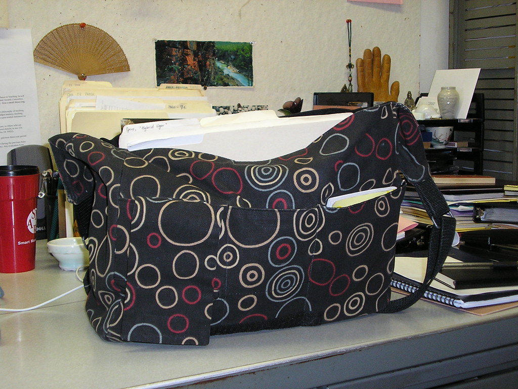 The Very First Hip Professor Messenger Bag I created this … Flickr