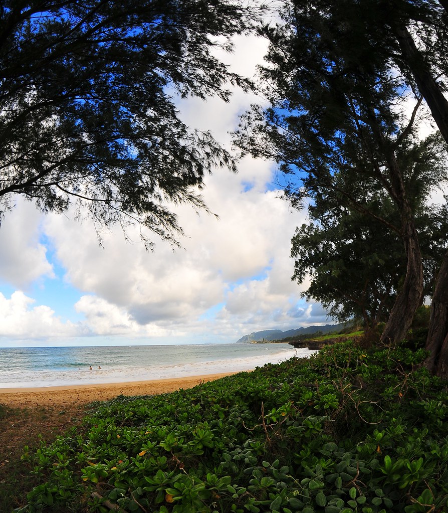 Laie Beach Laie Beach at the windward side of Oahu, Hawaii… VuePix
