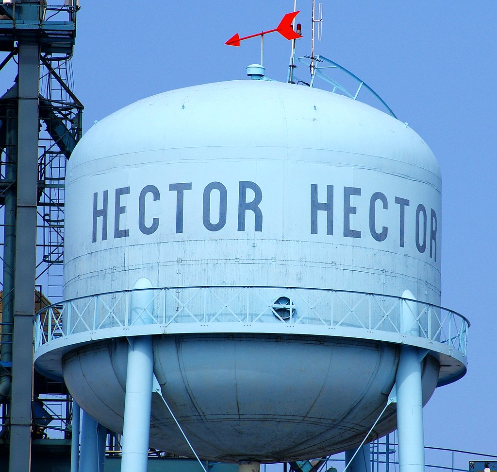Hector Minnesota Water Tower Hector, Minnesota water tower… Flickr