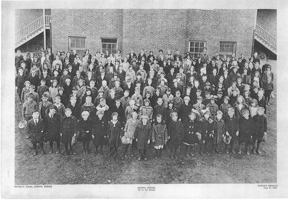 Charles S. Brown School Students 1924 1st 7th Grades o… Flickr