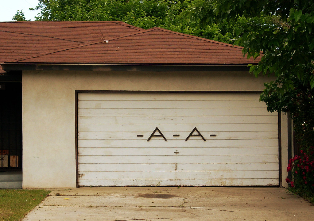 MidCentury Modern Garage Door Modesto, CA J.L. Ordaz Flickr
