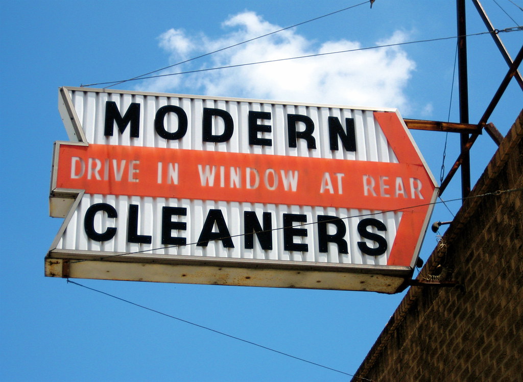 Modern Cleaners, St. Joseph, MO Sign for Modern Cleaners i… Flickr