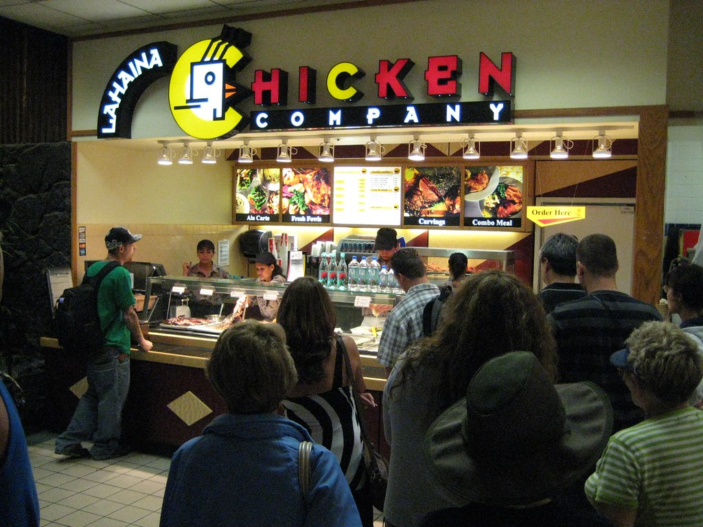 Oahu, Hawaii Honolulu Airport Lahaina Chicken Company Flickr