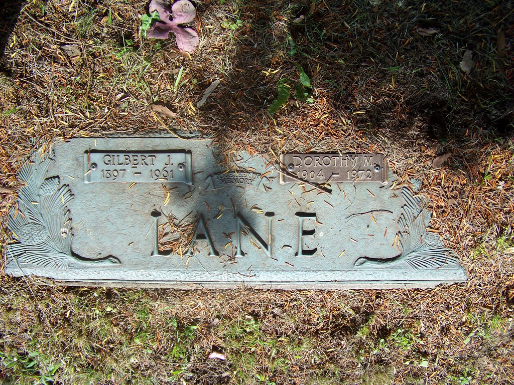 Lane, Gilbert J & Dorothy M Gilbert J Lane 1897 1961 Dor… Flickr