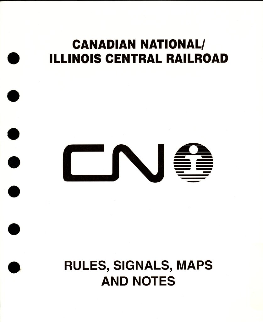 CN C.O.R.A Railroad Signal Chart C.O.R.A Chicago Operating… Flickr