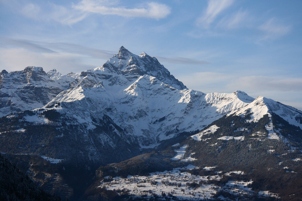 Gryon, Switzerland View from our room's balcony at Chalet … Flickr