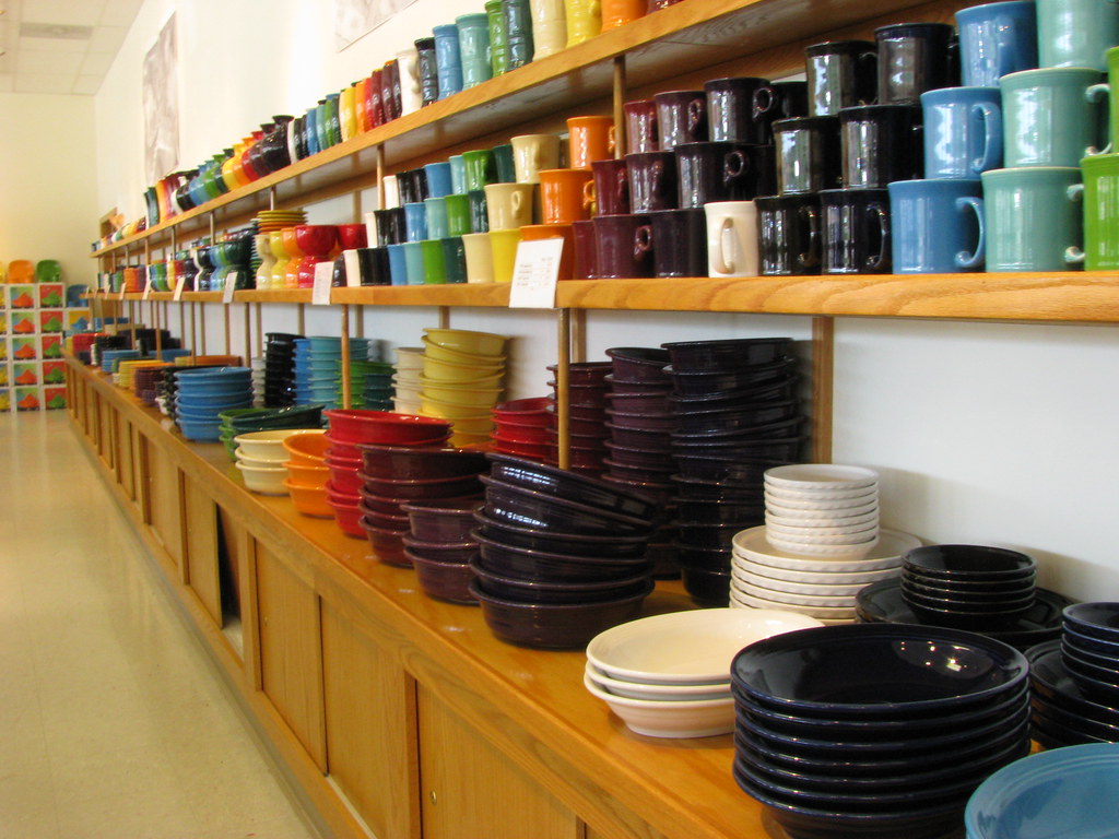 Fiestaware in Flatwoods, WV Sarah Cooper Flickr