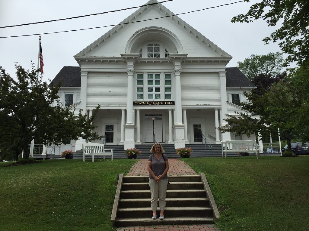 Blue Hill Town Hall btwashburn Flickr