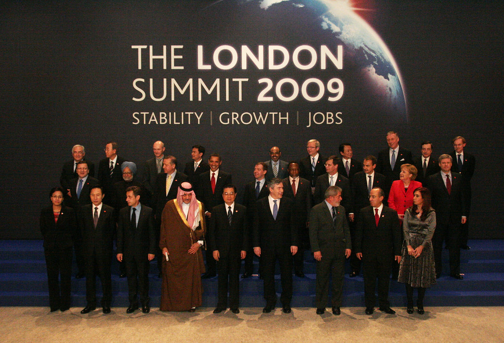 Heads of state pose for a second family photo Leaders of t… Flickr