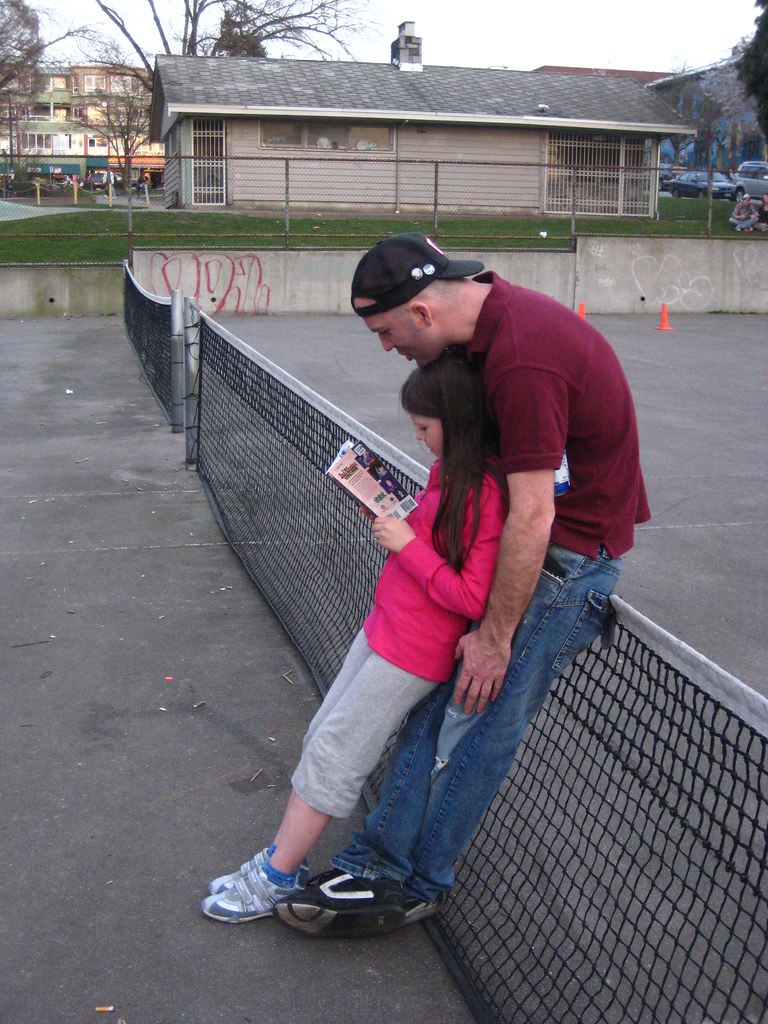 Uncle Chris and Spitfire share a moment Lisa Moffatt Flickr