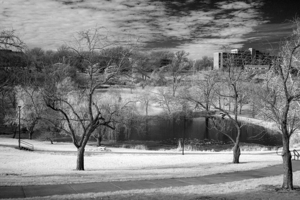 Potter's Lake KU Potters lake on the University of Kansas … Flickr