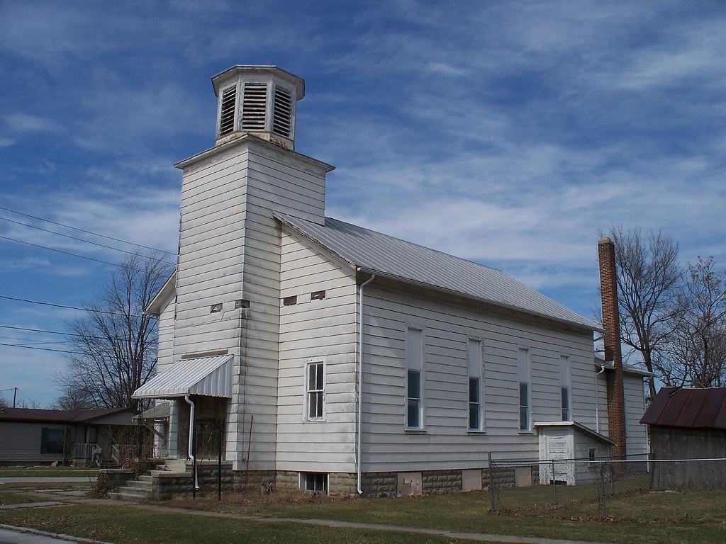 OH Gibsonburg Church Church in Gibsonburg, Ohio. Flickr