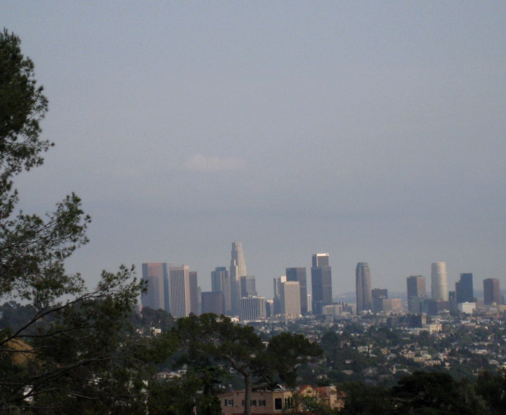 Griffith Park 0972a Downtown LA from Griffith Park Black b… Flickr