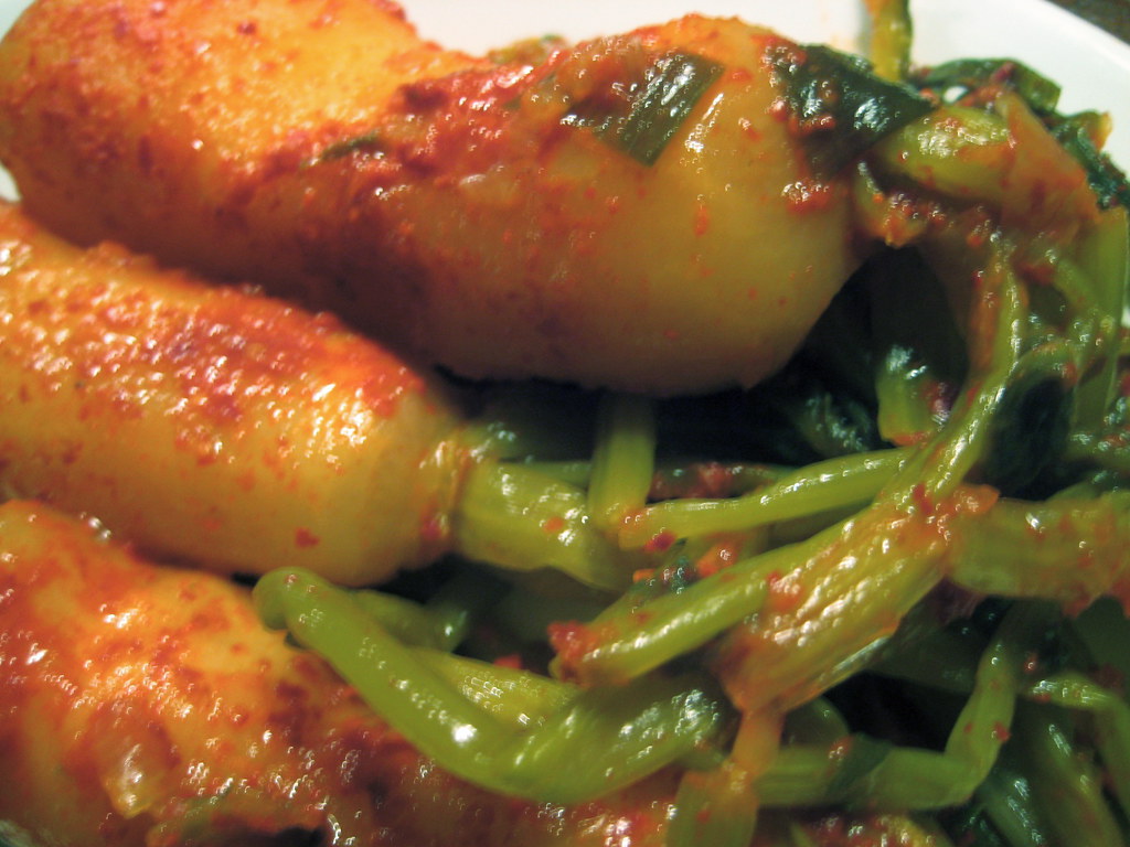 Radish kimchi pickled 'radish' kimchi, very hot, sour and … Flickr