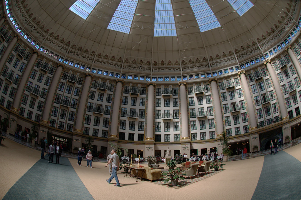 West Baden Resort French Lick Side view of hotel using f… Flickr
