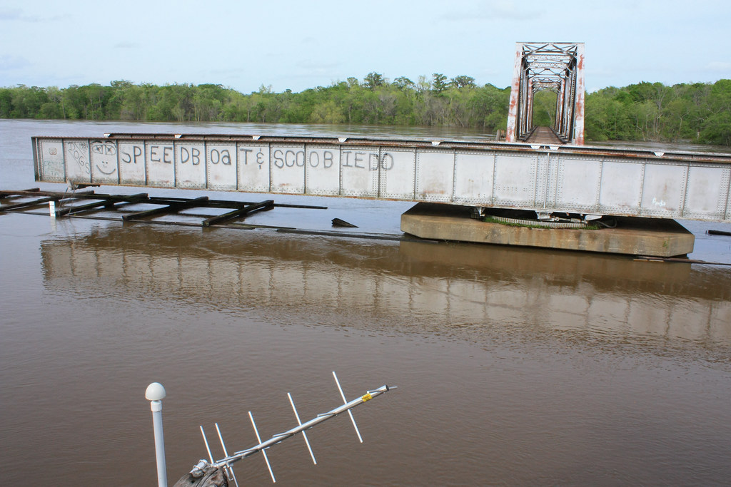 altamaha river, altamaha regional park, flood april 14, 2009, glynn