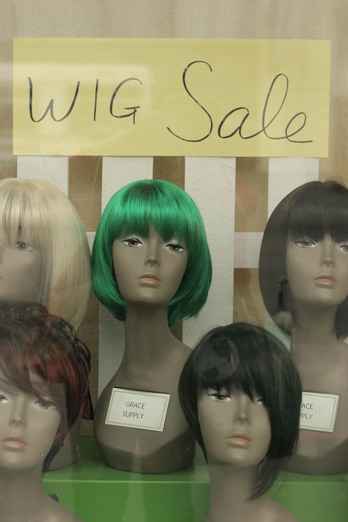 Wig sale at Grace Beauty Supply gwen Flickr