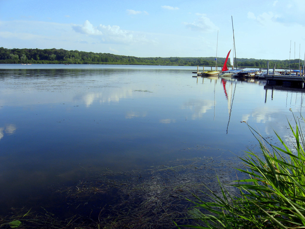 Lake Mendota II Vista del lago Mendota en Madison. Ana12321 Flickr