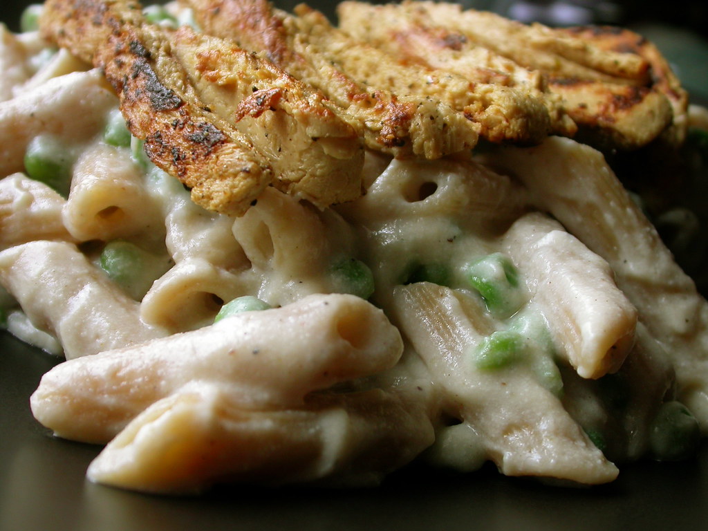 Vegan Chicken Alfredo Alfredo recipe is Vegan Dad's Best E… Flickr