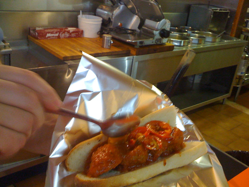 Piccolos Hoboken Famous for cheesesteaks. Piccolos is famo… Flickr